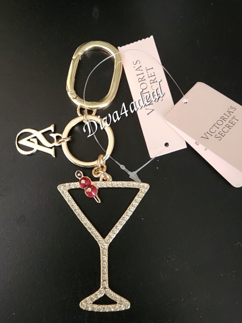 Victoria’s Secret Cocktail Bag Charm Keychain